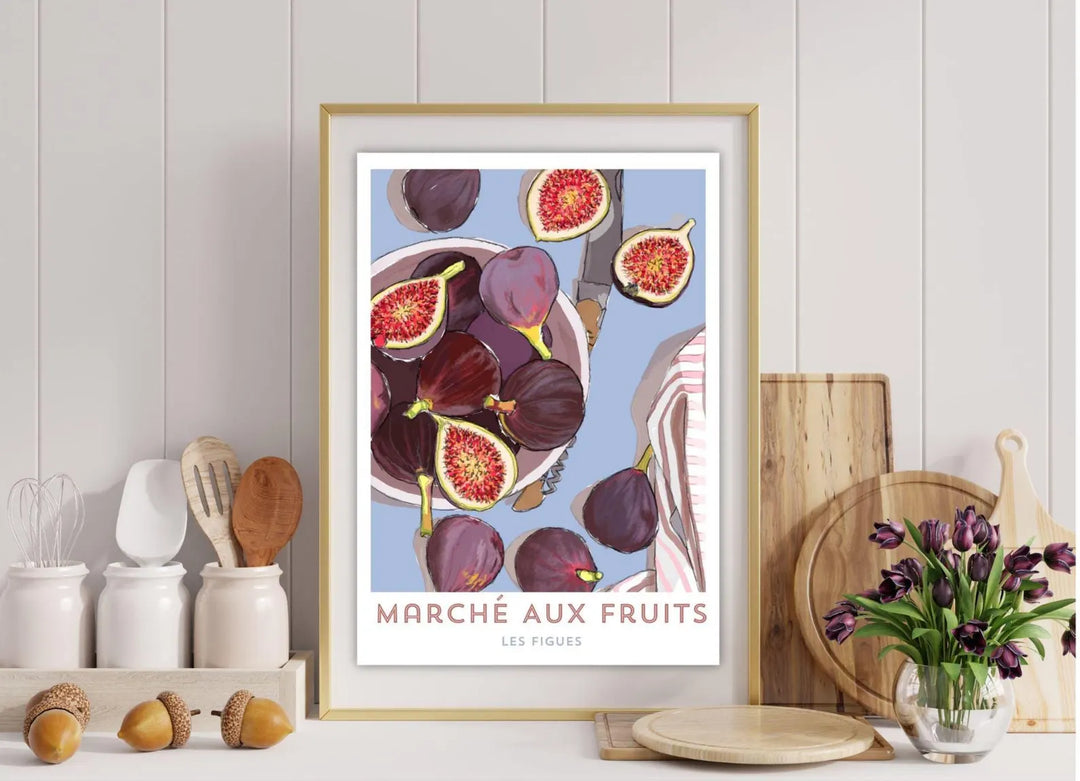 Summer Figs Art Print
